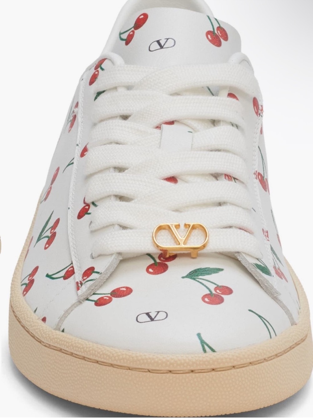 Valentino Garavani Royco Cherry Low Top Sneakers